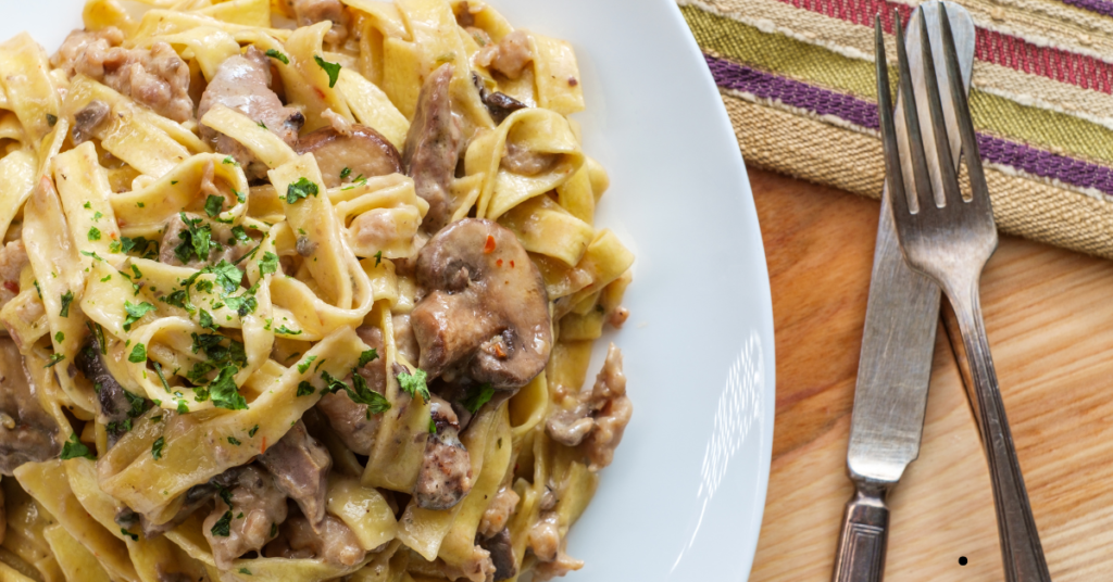 Beef Stroganoff